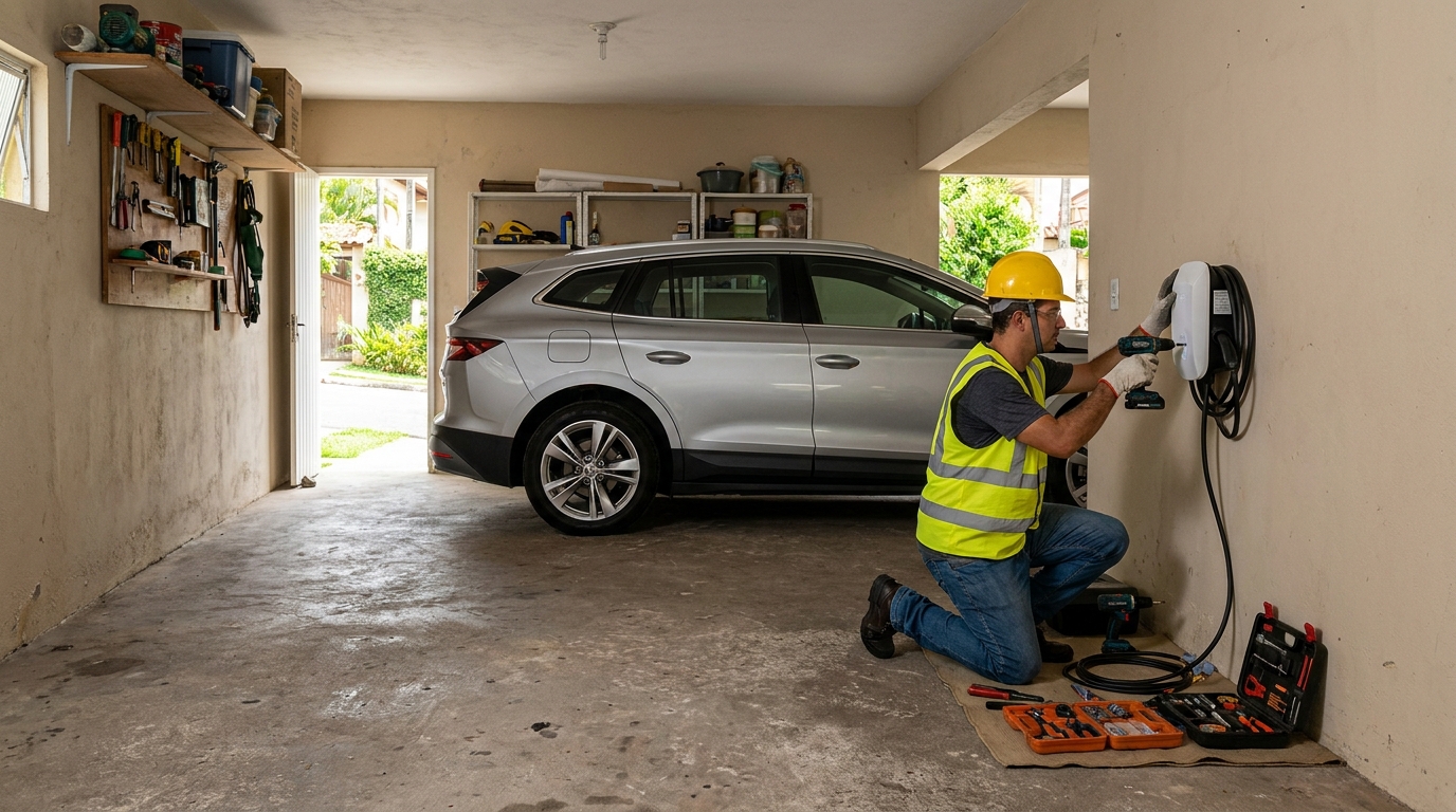 Instalação em Garagem ou Condomínio em Brasília‑DF