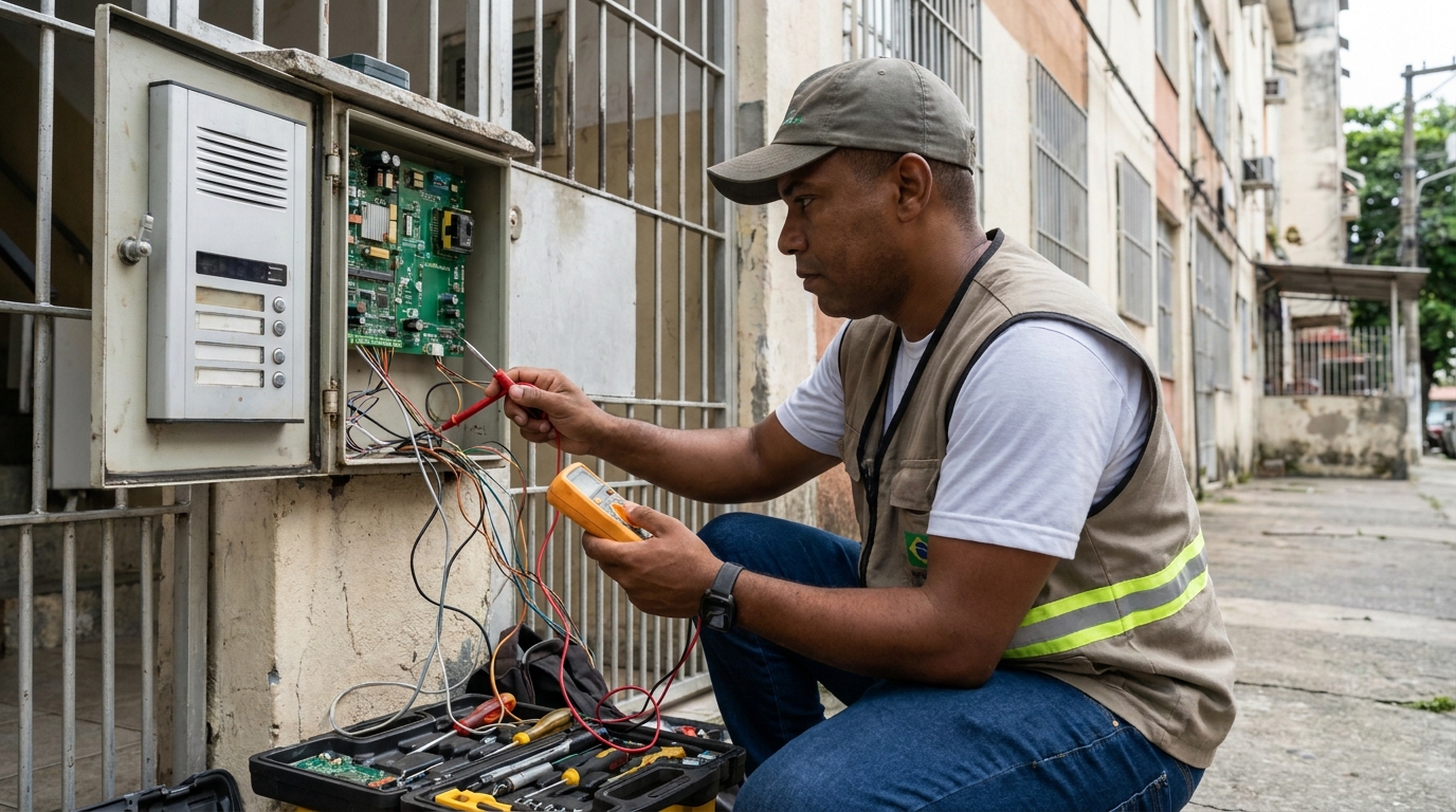 Reparo de Placa e Campainha em Brasília‑DF